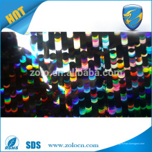 Shenzhen ZOLO hologramme personnalisé en couleur étiquette privée lustre brillant autocollant de sécurité